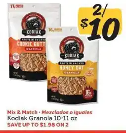 Winn Dixie Kodiak Granola offer