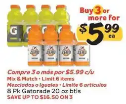 Winn Dixie Gatorade offer