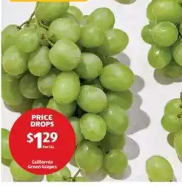 Aldi California Green Grapes offer