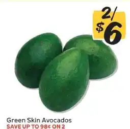 Winn Dixie Green Skin Avocados offer