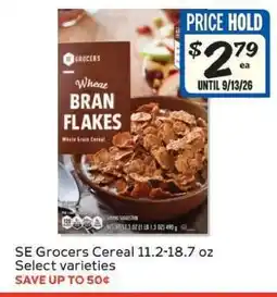 Winn Dixie SE Grocers Cereal offer