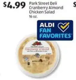 Aldi Park Street Deli Cranberry Almond Chicken Salad offer