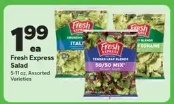 Save a Lot Fresh Express Salad offer