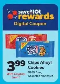 Save a Lot Chips Ahoy Cookies offer