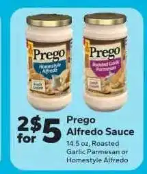 Save a Lot Prego Alfredo Sauce offer
