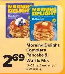 Save a Lot Morning Delight Complete Pancake & Waffle Mix offer