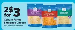Save a Lot Coburn Farms Shredded Cheese offer