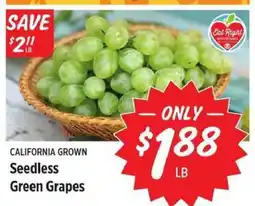 Rouses Seedless Green Grapes offer