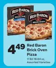 Save a Lot Red Baron Brick Oven Pizza offer