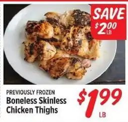 Rouses Boneless Skinless Chicken Thighs offer
