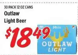Rouses Outlaw Light Beer offer