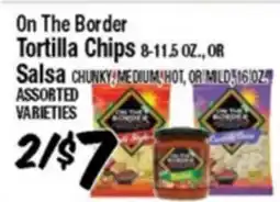 Western Beef On The Border Tortilla Chips 8-11.5 OZ., OR Salsa offer