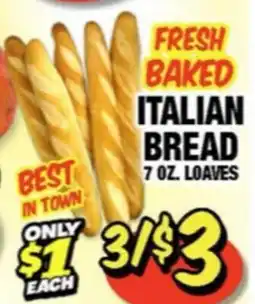 Western Beef FRESH BAKED ITALIAN BREAD offer