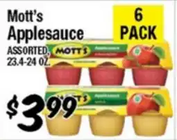 Western Beef Mott's Applesauce offer