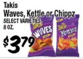 Western Beef Takis Waves, Kettle or Chippz offer
