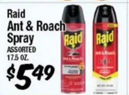 Western Beef Raid Ant & Roach Spray offer
