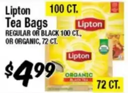 Western Beef Lipton Tea Bags offer