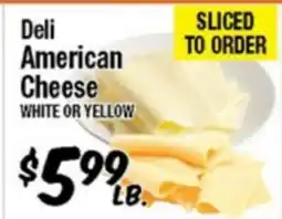 Western Beef Deli American Cheese offer