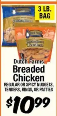 Western Beef Dutch Farms Breaded Chicken offer