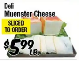 Western Beef Deli Muenster Cheese offer