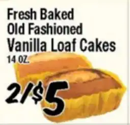Western Beef Fresh Baked Old Fashioned Vanilla Loaf Cakes offer