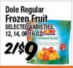 Western Beef Dole Regular Frozen Fruit offer