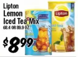Western Beef Lipton Lemon Iced Tea Mix offer