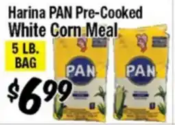 Western Beef Harina PAN Pre-Cooked White Corn Meal offer