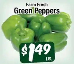 Western Beef Farm Fresh Green Peppers offer