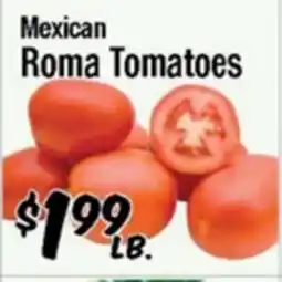 Western Beef Mexican Roma Tomatoes offer