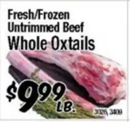 Western Beef Fresh/Frozen Untrimmed Beef Whole Oxtails offer