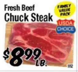 Western Beef Fresh Beef Chuck Steak offer