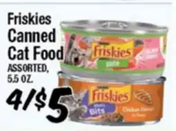 Western Beef Friskies Canned Cat Food offer