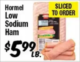 Western Beef Hormel Low Sodium Ham offer