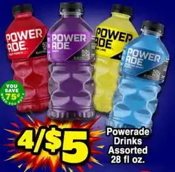Western Beef Powerade Drinks offer