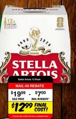 Western Beef STELLA ARTOIS offer