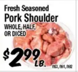 Western Beef Fresh Seasoned Pork Shoulder offer