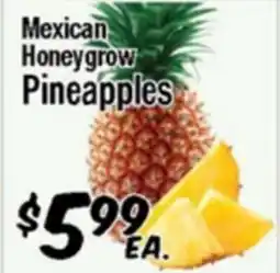 Western Beef Mexican Honeygrow Pineapples offer