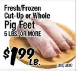 Western Beef Fresh/Frozen Cut-Up or Whole Pig Feet offer