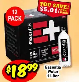 Western Beef Essentia Water offer