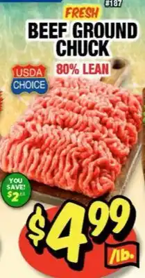 Western Beef FRESH BEEF GROUND CHUCK offer