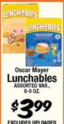 Western Beef Oscar Mayer Lunchables offer