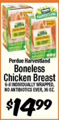 Western Beef Perdue Harvestland Boneless Chicken Breast offer