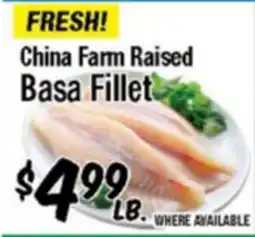 Western Beef China Farm Raised Basa Fillet offer