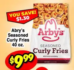 Western Beef Arby's Seasoned Curly Fries offer