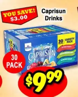 Western Beef Caprisun Drinks offer