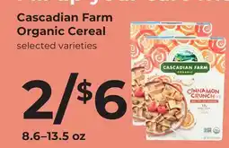 Lifethyme Cascadian Farm Organic Cereal offer