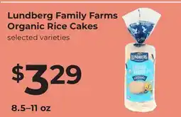 Lifethyme Lundberg Family Farms Organic Rice Cakes offer