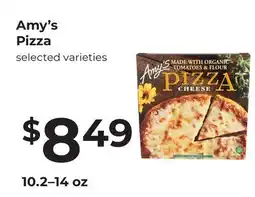 Lifethyme Amy's Pizza offer