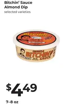 Lifethyme Bitchin' Sauce Almond Dip offer